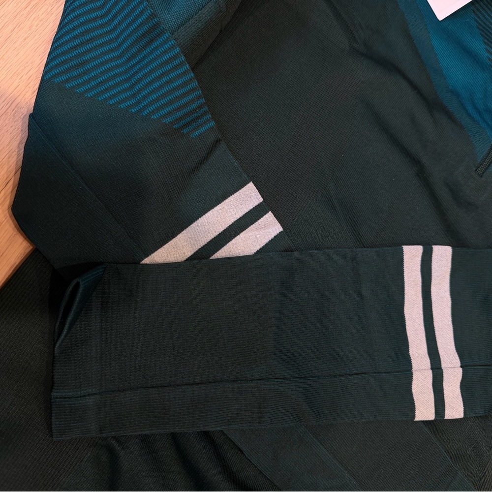 Dark Green Long Sleeve Top